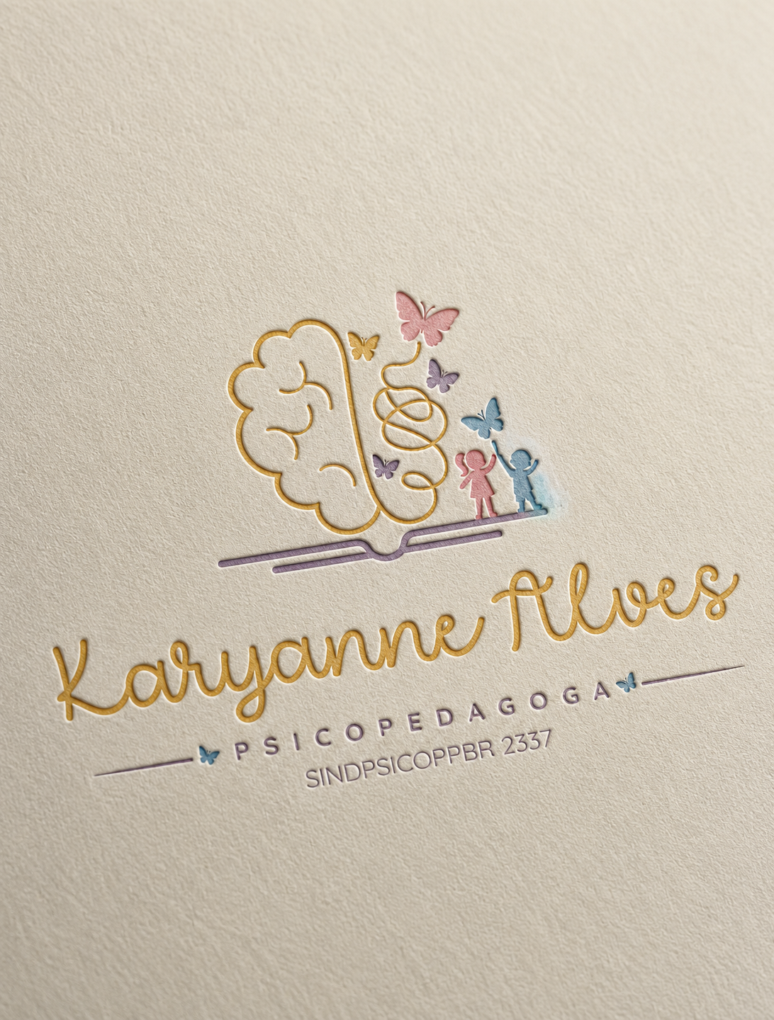 Identidade visual de Karyanne Alves, psicopedagoga